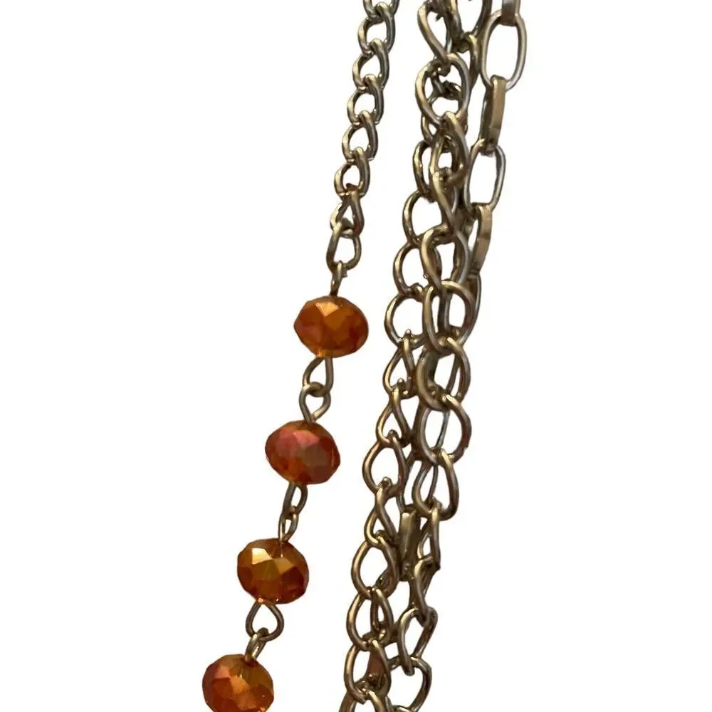 N805 4 STRAND CHAIN NECKLACE‎